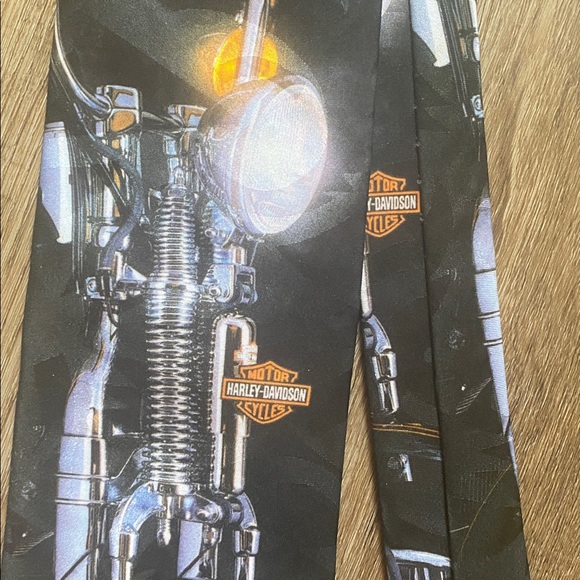 Ralph Marlin Harley Davidson Tie - Picture 4 of 4